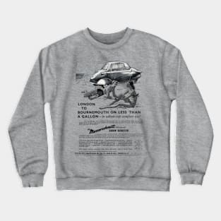 MESSERSCHMITT CABIN SCOOTER BUBBLECAR Crewneck Sweatshirt